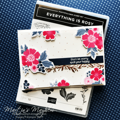Your Happy – Stampin’ Up Everything Is Rosy Product Medley