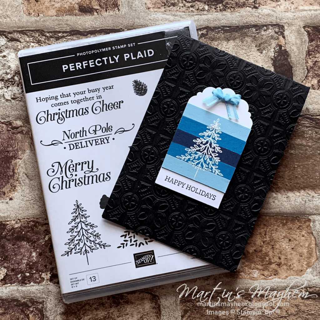 Stampin’ Up! Perfectly Plaid Stamp Set