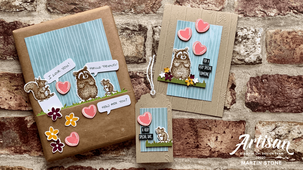 Animal Friendship Card using the Special Someone Stamp Set