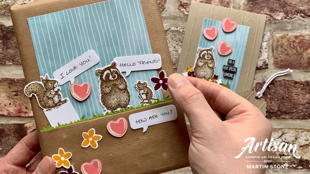 Animal Friendship Card using the Special Someone Stamp Set