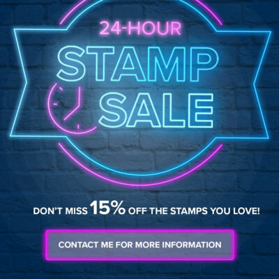 24 Hour Stamp Sale by Stampin’ Up!