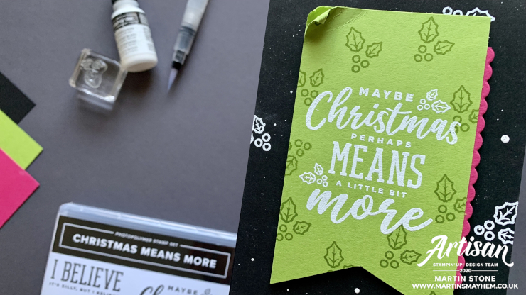 Christmas Means More Stamp Set
