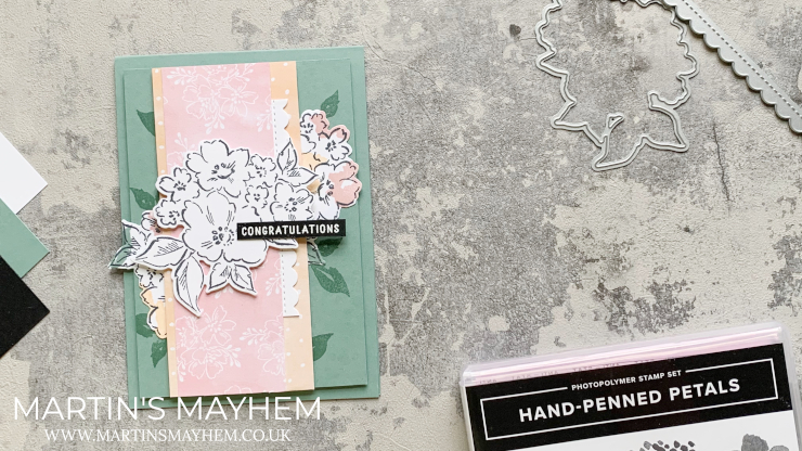 Hand-Penned Petals Stamp Set