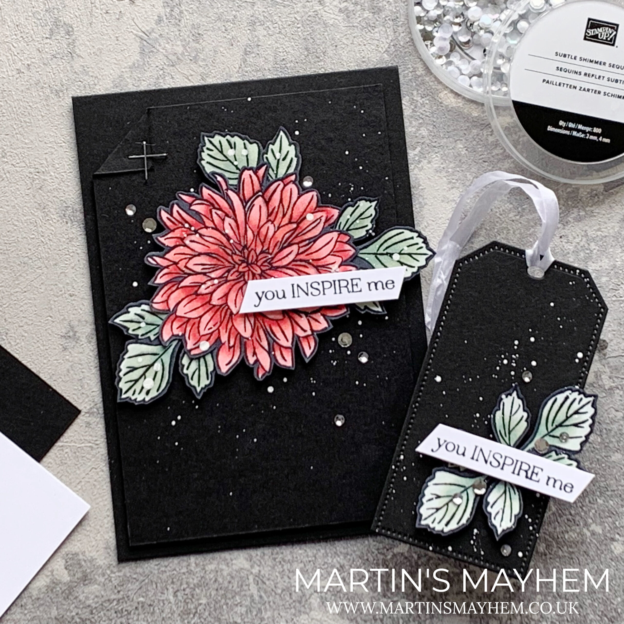 Stampin' Up! Delicate Dahlias Stamp Set - Martin's Mayhem