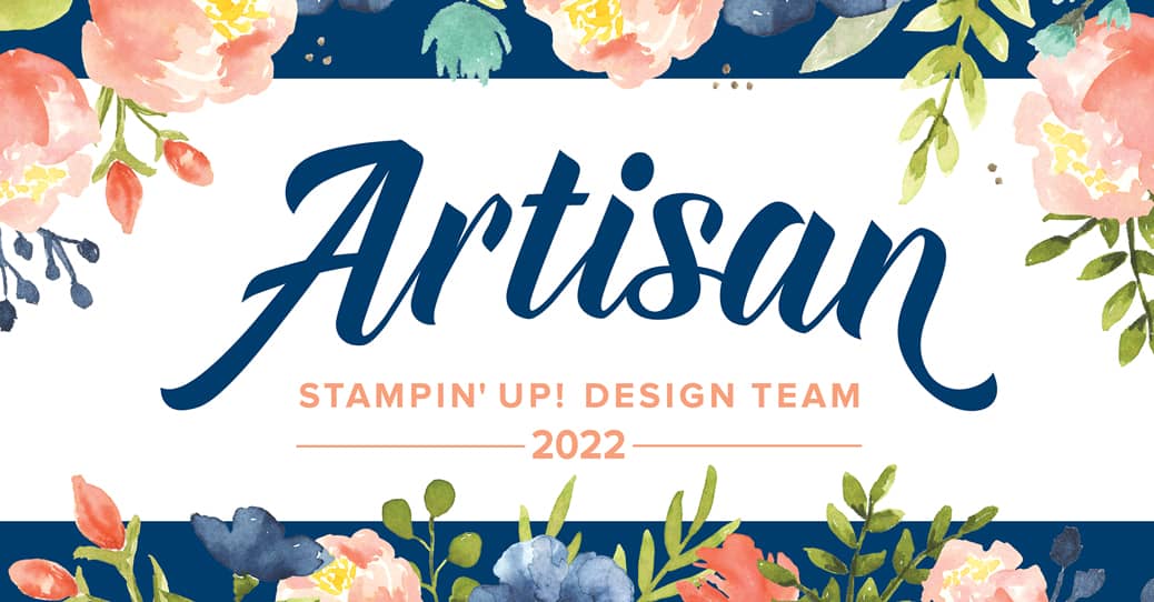 Stampin' Up! artisan design team member badge