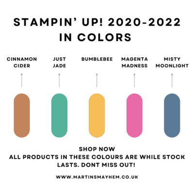 Stampin’ Up! 2020 – 2022 In Colors