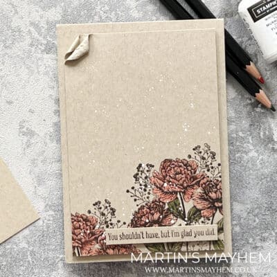 Stamping Sunday – Stampin’ Up! Bouquet of Thanks Stamp Set