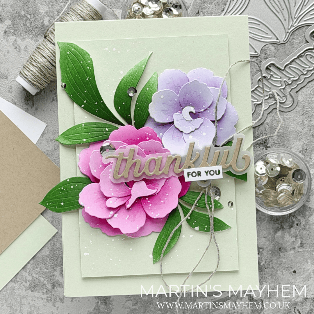 Create an Elegant Thank You Card with the Altenew Craft-A-Flower ...